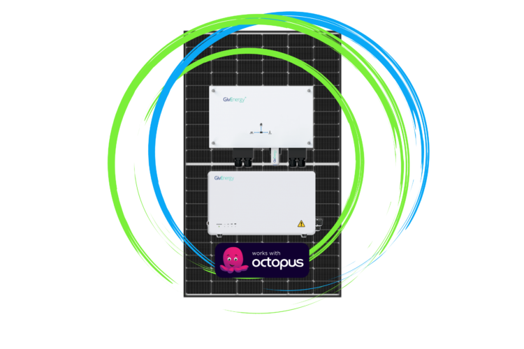 Solar Panel & Battery System Package