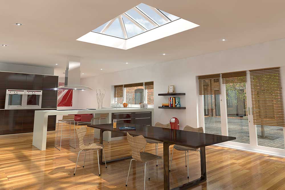 SkyPod lantern installation by Roofriendly in Lincolnshire