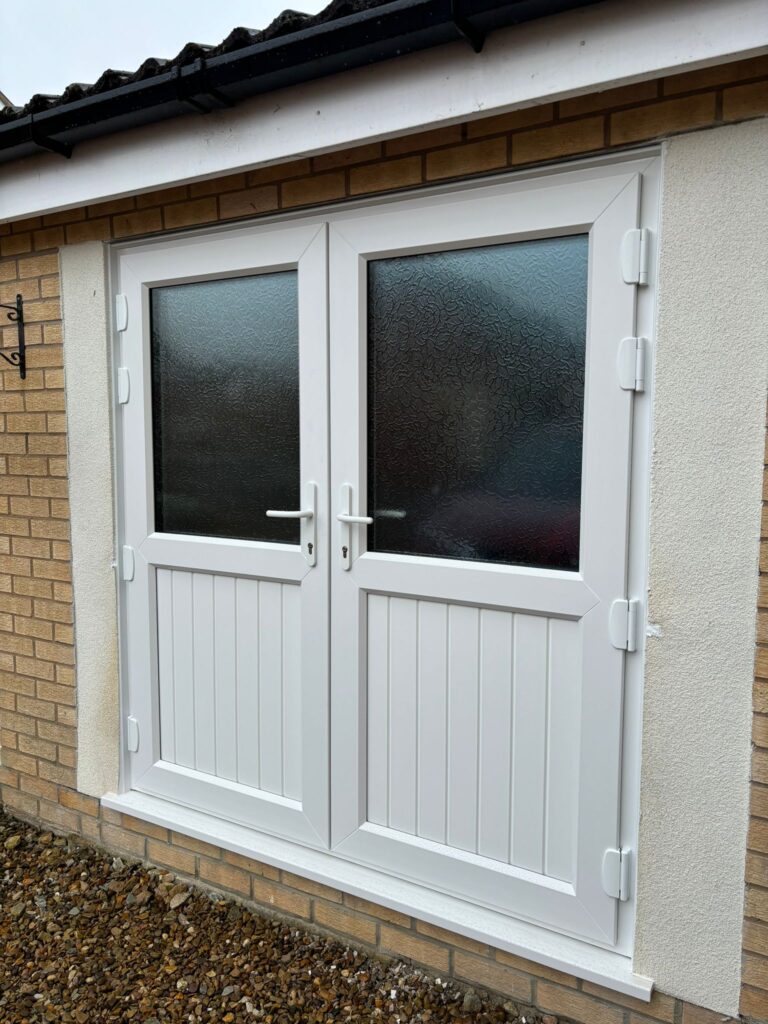 Garage Conversion French Doors Sleaford